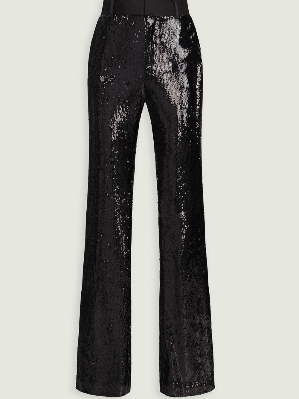Halston Davon Pant in Black Sequin